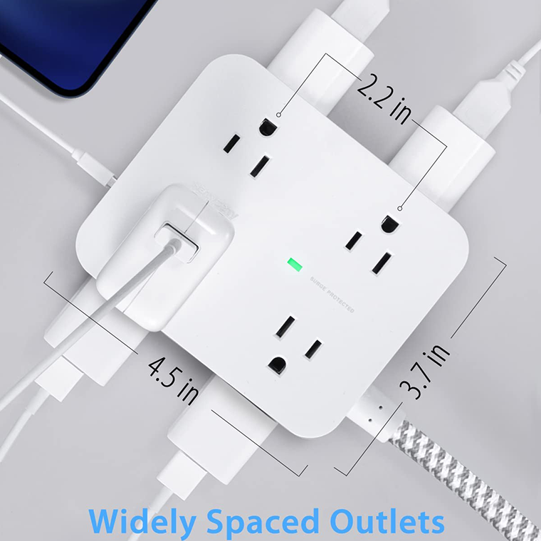 Surge Protector Power Strip - Image 2